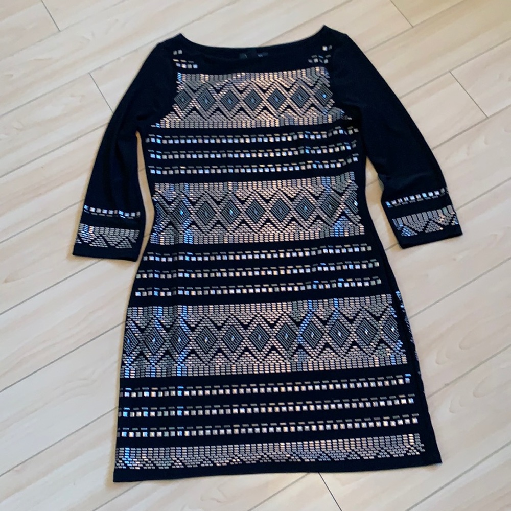 🖤Beautiful unique party dress worn once . Size small